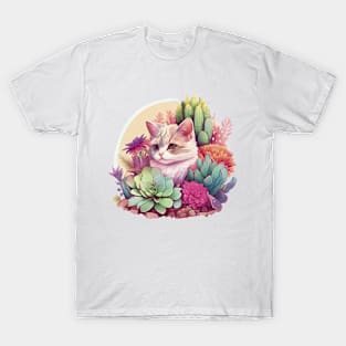 Cute kawaii cat T-Shirt